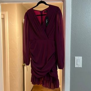 Lulu’s magenta dress NWT
